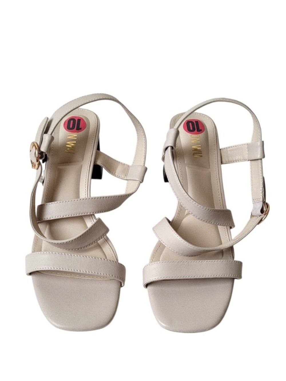 Jason Wu Runway Ivory Strappy Sandals